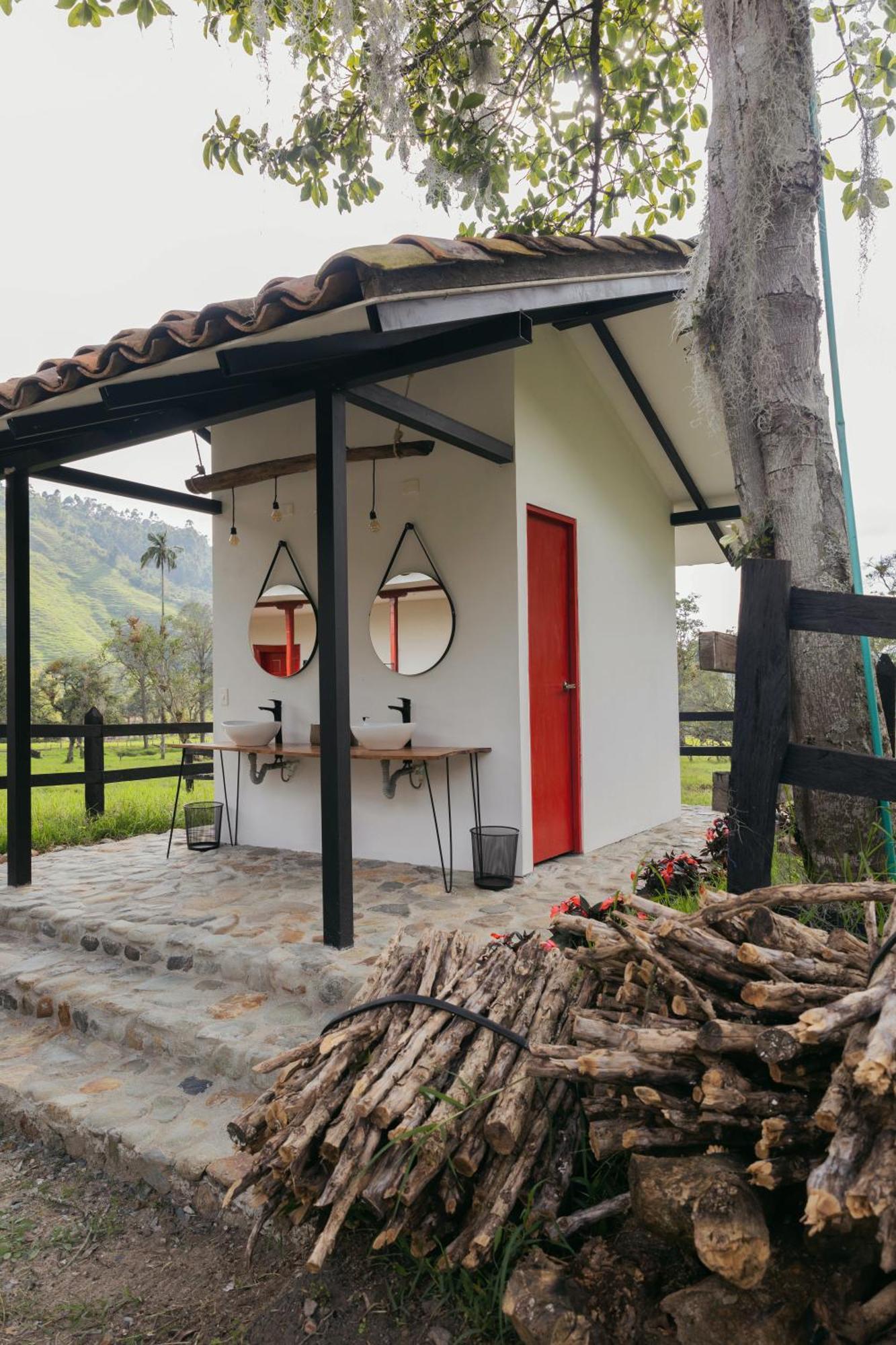 La Cabana Ecohotel - Valle Del Cocora Salento Exterior photo